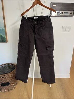 Kensie Black Cargo Jeans